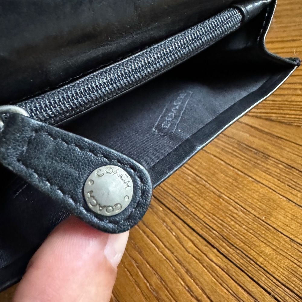 Vintage COACH authentic coach leather wallet - Picture 5 of 11